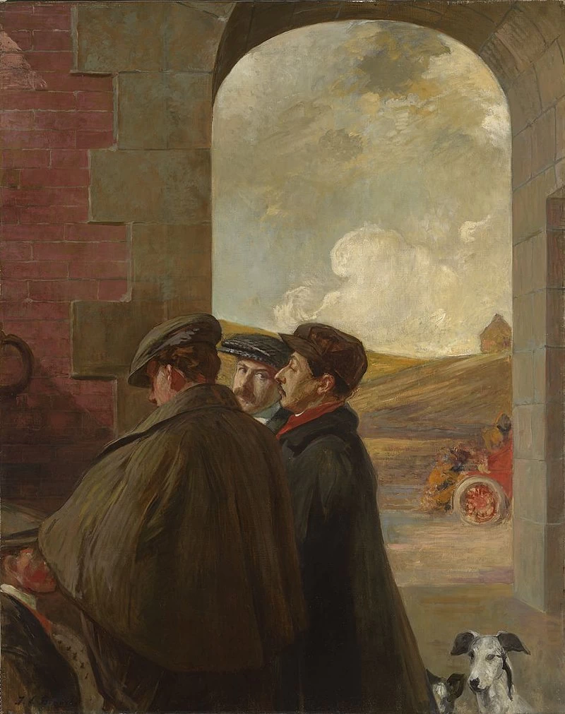 La panne, les Hommes